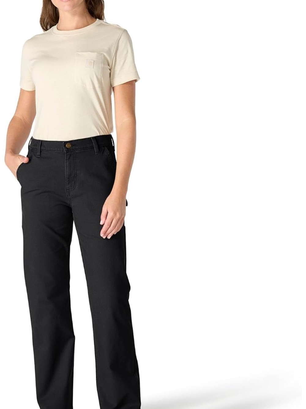 Carhartt Women's The Carpenter Canvas Pant 18. 515/bb14-4:v